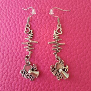Love To Cheer Earrings Brand New